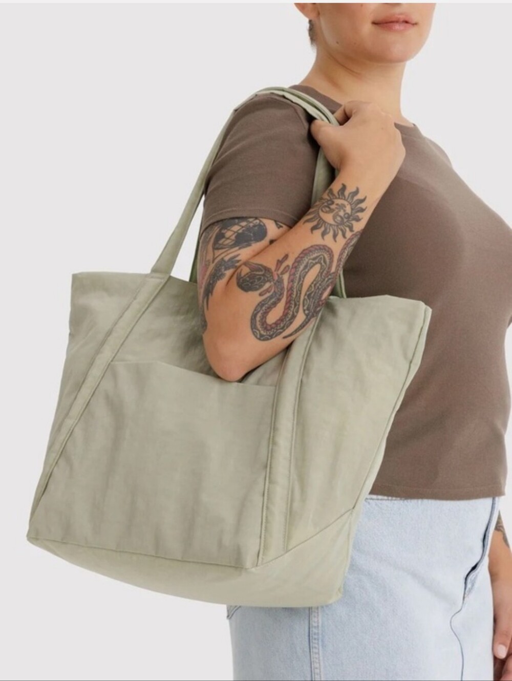 Baggu Cloud Bag in "Celadon"